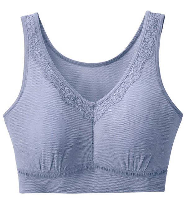 LAVIENNE（ラヴィエンヌ）の「【３色組】さらさらメッシュの快適ブラ（ブラジャー）」｜詳細画像