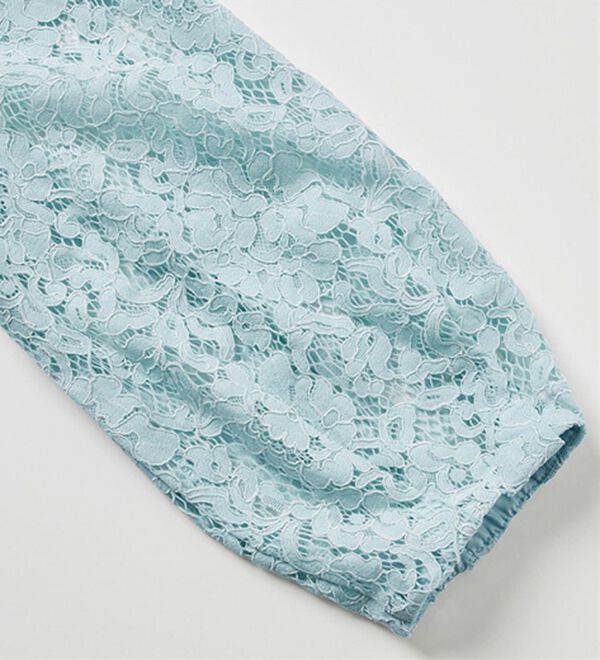 RANAN（ラナン）の「配色デザインレースワンピース（その他ワンピース）」｜詳細画像