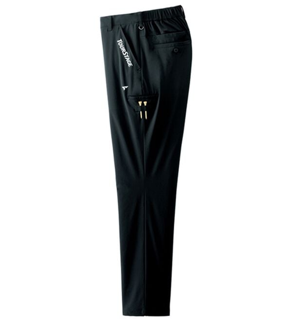 「＜ツアーステージ＞ストレッチクールパンツ（メンズフルレングスパンツ）」｜ブラック