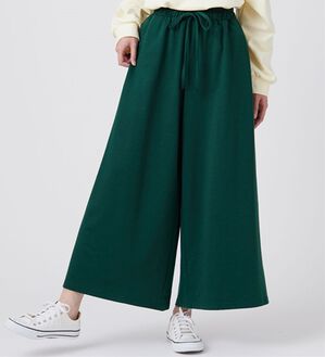 A HAPPY MARILYN（アハッピーマリリン）の「【Ｌ～８Ｌ】選べる身長別　ゆるっと楽ちん ワイドパンツ（ワイドパンツ・ガウチョ）」｜グリーン
