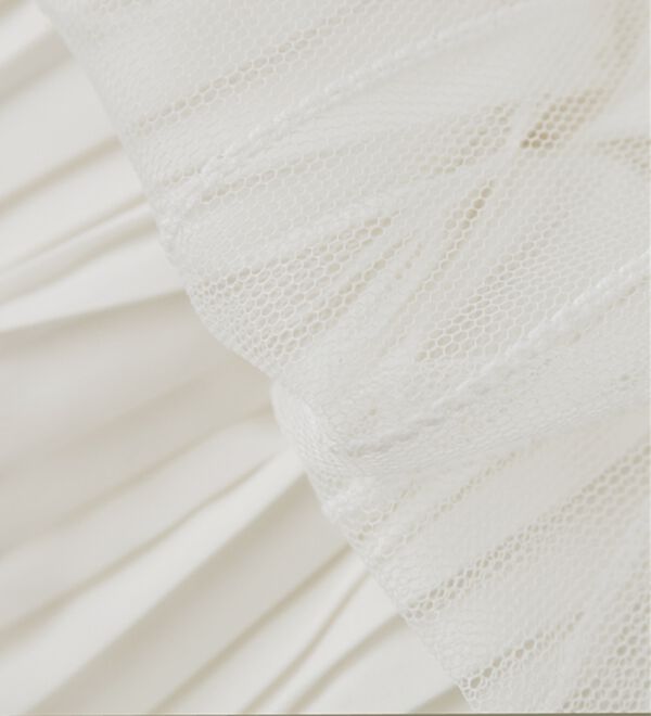 RANAN（ラナン）の「ボリュームフリル袖シアーブラウス（ブラウス）」｜詳細画像