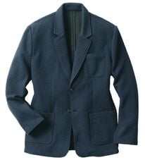 「大人の魅力高まる総柄リラックスジャケット（メンズジャケット）」