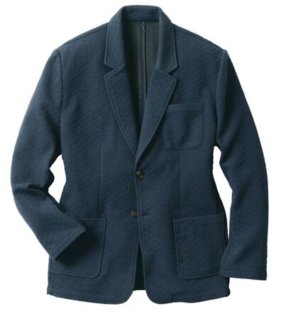 「大人の魅力高まる総柄リラックスジャケット（メンズジャケット）」