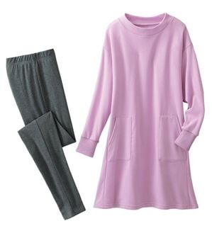 LAVIENNE（ラヴィエンヌ）の「毛玉ができにくい！裏ファーチュニック（パジャマ・ルームウェア）」｜さくら