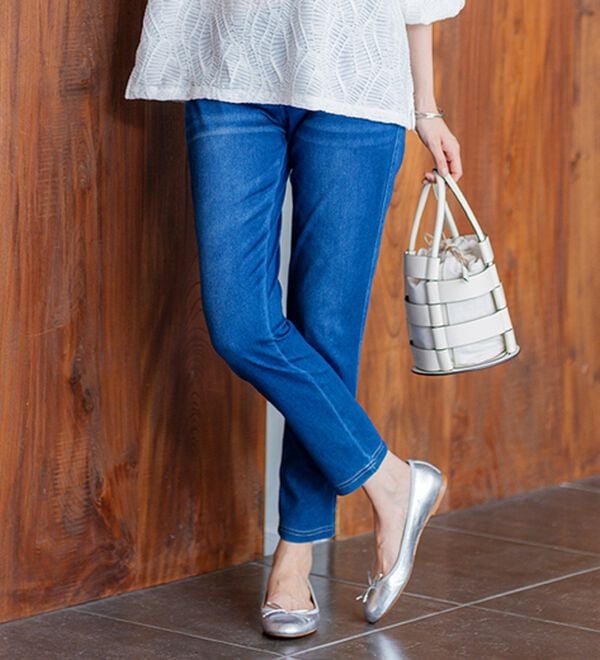 BELLUNA（ベルーナ）の「美ストレッチ素材レギンスパンツ（スパッツ・レギンス）」｜詳細画像