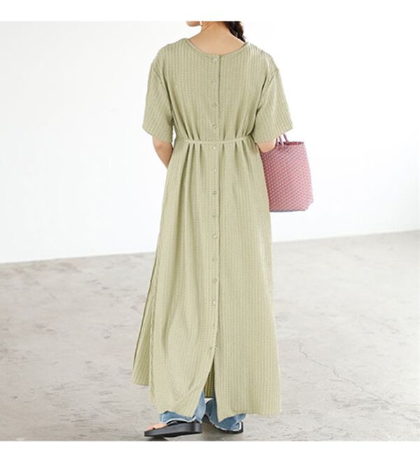 GeeRA（ジーラ）の「カットシャーリングマルチウェイワンピース（その他ワンピース）」｜詳細画像