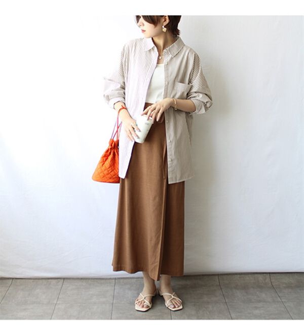 GeeRA（ジーラ）の「アソート柄オーバーサイズシャツ（シャツ）」｜詳細画像