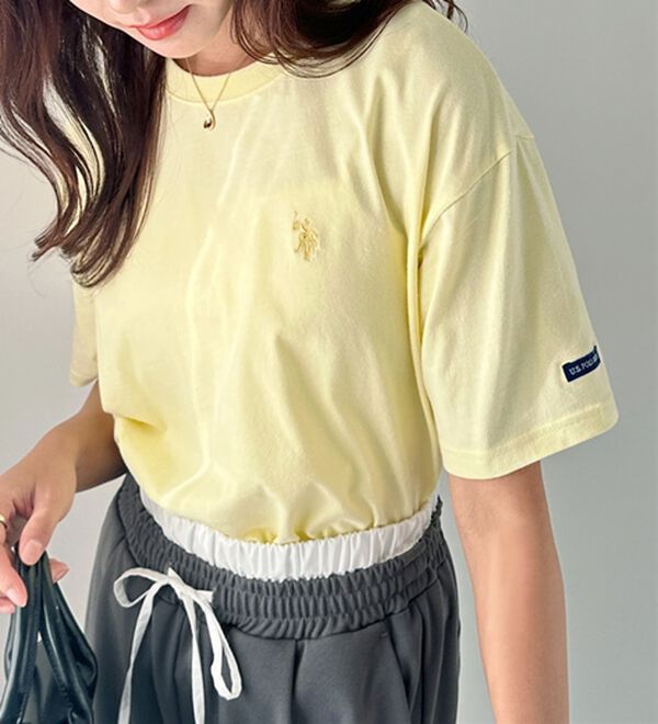 GeeRA（ジーラ）の「【Ｕ．Ｓ．　ＰＯＬＯ　ＡＳＳＮ．】カラーTシャツ（Tシャツ）」｜詳細画像