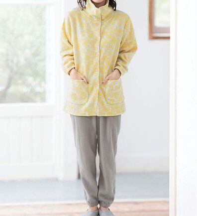 LAVIENNE（ラヴィエンヌ）の「ソフトでかるぽかフリースパジャマ（パジャマ・ルームウェア）」