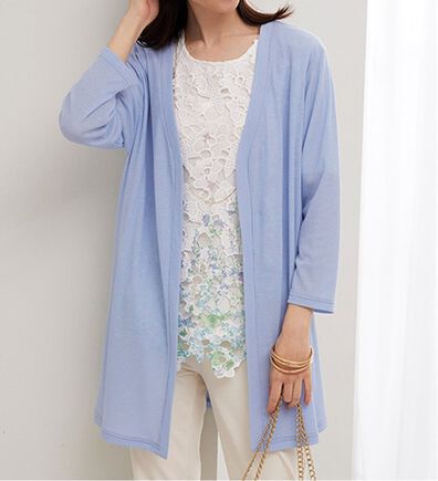 BELLUNA（ベルーナ）の「着映える花柄レースカーデアンサンブル（アンサンブル）」