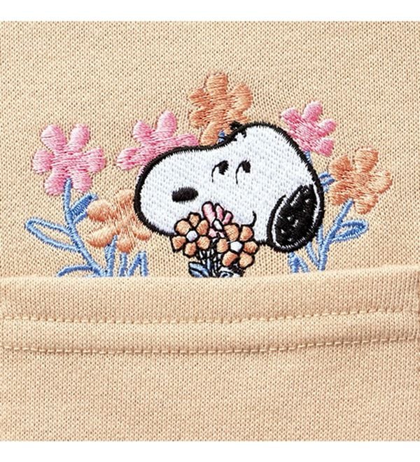 BELLUNA（ベルーナ）の「スヌーピーひょっこりデザイントレーナー（トレーナー・スウェット）」｜詳細画像