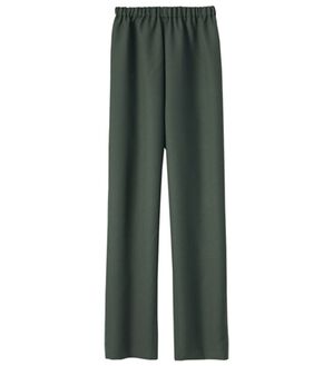 BELLUNA（ベルーナ）の「日本製パチパチしにくい！すっきり見えて楽ちんパンツ（フルレングスパンツ）」｜グレー