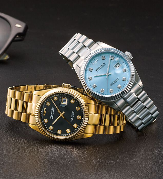 テクノス] [テクノス] 腕時計 デイト 100周年モデル T6C28PB メンズ