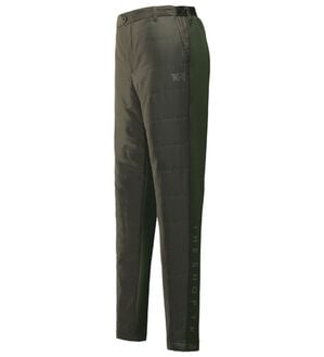 「＜ザ　ショップ　ティーケー＞ハイブリッドダウンゴルフパンツ（メンズフルレングスパンツ）」｜カーキ(無地)