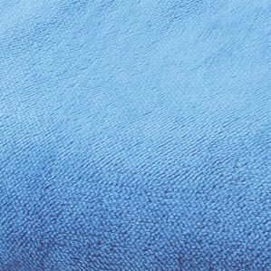 「マイクロファイバー衿カバー同色２枚組（掛布団カバー）」｜ブルー