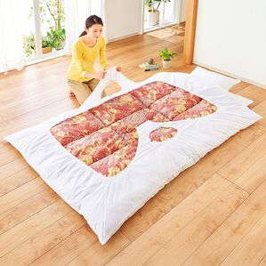 「クローバー型掛布団カバー２枚組（掛布団カバー）」｜詳細画像