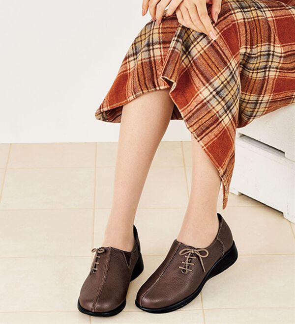 ルフラン（ルフラン）の「リュウジタカイ　ゆったり５Ｅ牛革スリッポンシューズ（スリッポン）」｜詳細画像