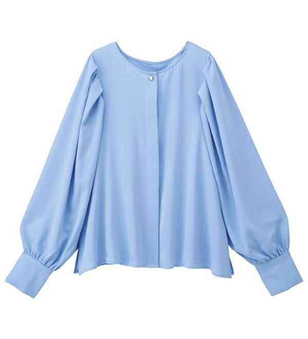 RANAN（ラナン）の「機能付！ギャザーボリューム袖ブラウス（ブラウス）」｜詳細画像