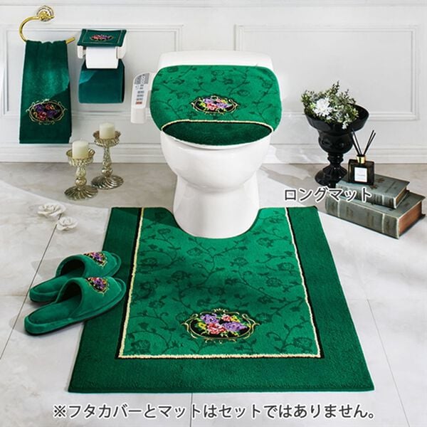 「シェニール織トイレタリー（ロゼ）（トイレマット）」｜詳細画像