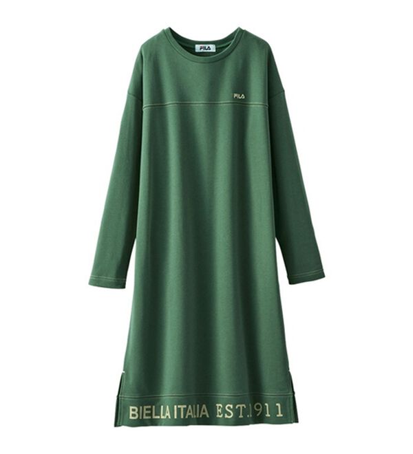 BELLUNA（ベルーナ）の「＜ＦＩＬＡ＞配色ステッチデザインワンピース（その他ワンピース）」｜詳細画像