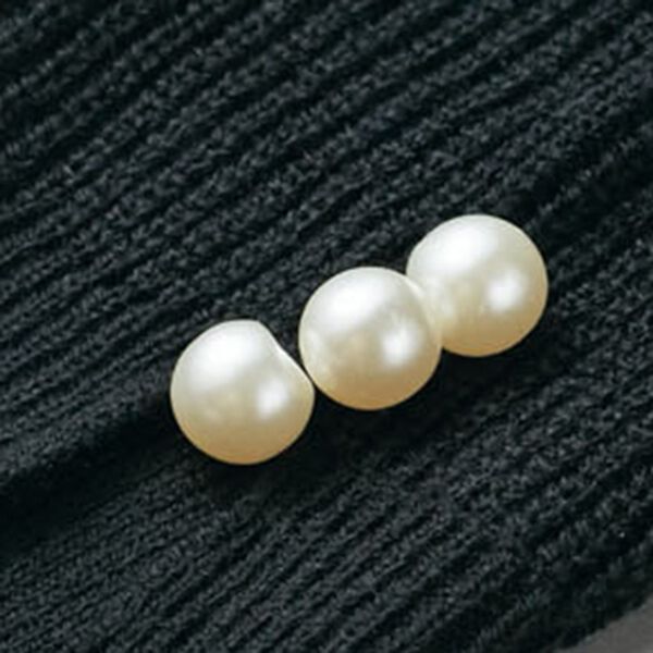 BELLUNA（ベルーナ）の「袖口パールニットプルオーバー（ニット・セーター）」｜詳細画像