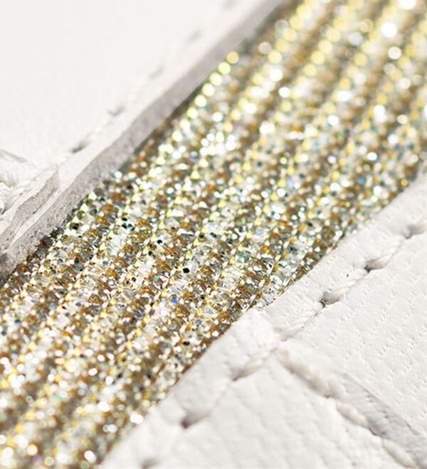 ルフラン（ルフラン）の「＜トゥビーコンティニュード＞ラメが煌めく４Ｅレザースニーカー（スニーカー）」｜詳細画像