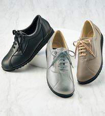 ルフラン（ルフラン）の「軽くてやわらか５Ｅレースアップシューズ（フラットシューズ）」