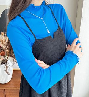 GeeRA（ジーラ）の「パワーネットシアートップス（カットソー）」｜ブルー