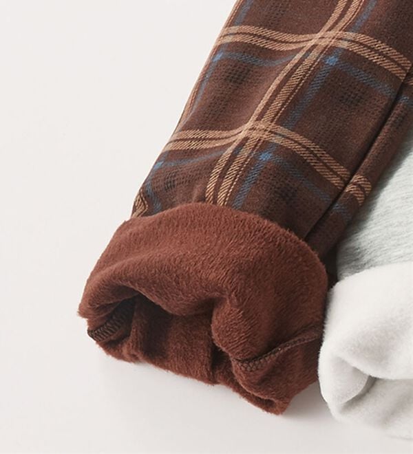 BELLUNA（ベルーナ）の「まるではく毛布！静電防止付裏ファーイージーパンツ（フルレングスパンツ）」｜詳細画像