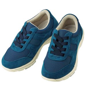 ルフラン（ルフラン）の「＜ラシーナコンフォート＞スッと履けるメッシュスニーカー（スニーカー）」｜ネイビーブルー
