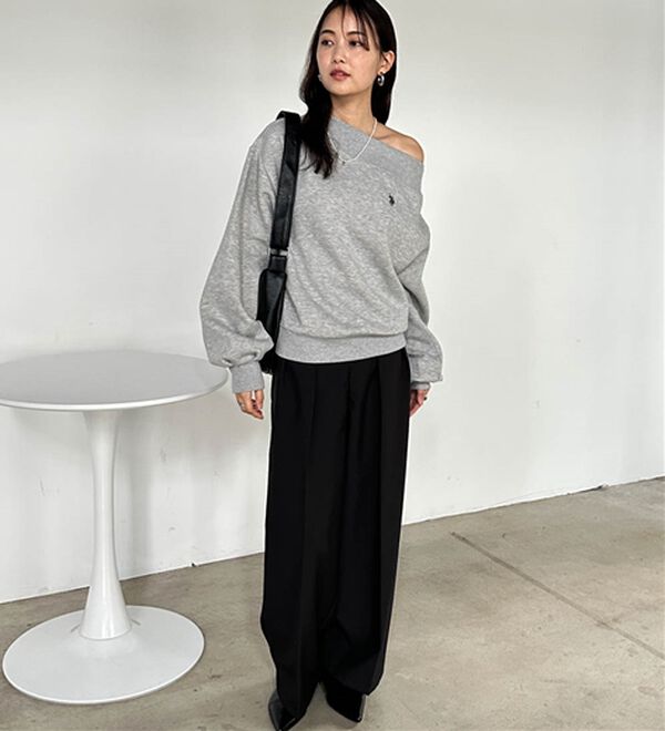 RANAN（ラナン）の「＜U.S.P＞ワンショルスウェット（トレーナー・スウェット）」｜詳細画像