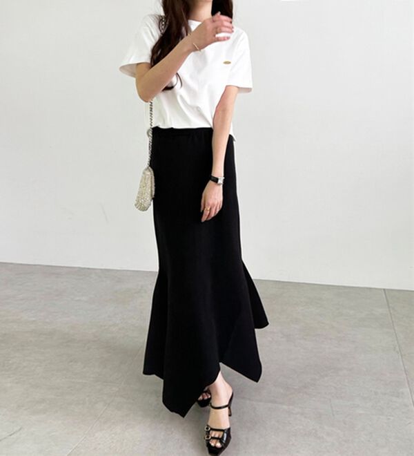 GeeRA（ジーラ）の「ロゴプレート付コンパクトＴシャツ（Tシャツ）」｜詳細画像