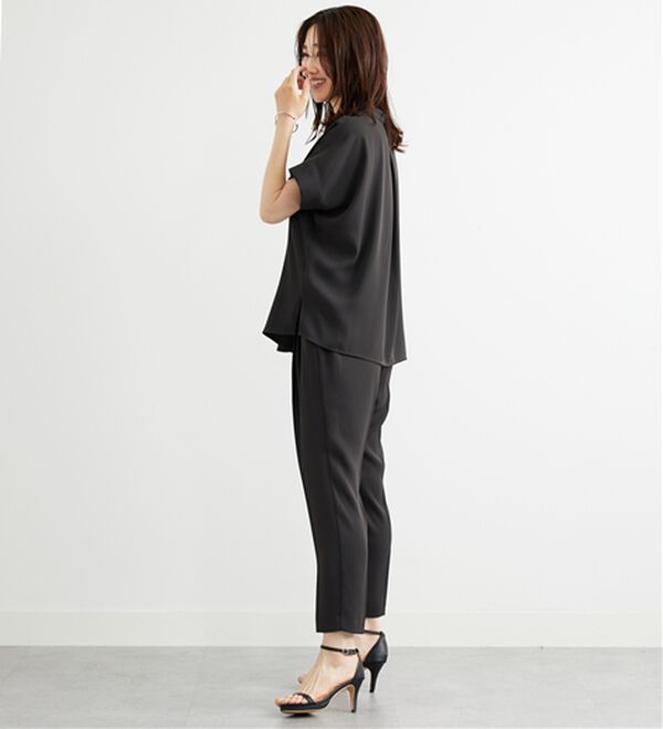 BELLUNA（ベルーナ）の「〈オフィス対応〉スキッパーブラウス（ブラウス）」｜詳細画像