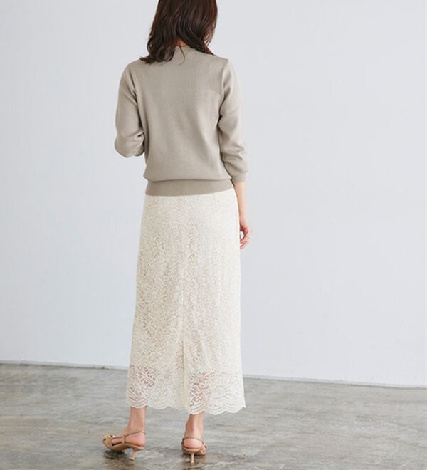 Pierrot（ピエロ）の「ボウタイポケットニット（ニット・セーター）」｜詳細画像