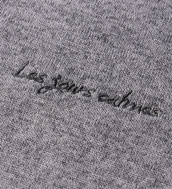 BELLUNA（ベルーナ）の「ロゴ刺しゅう裏起毛ニットソーチュニック（カットソー）」｜詳細画像