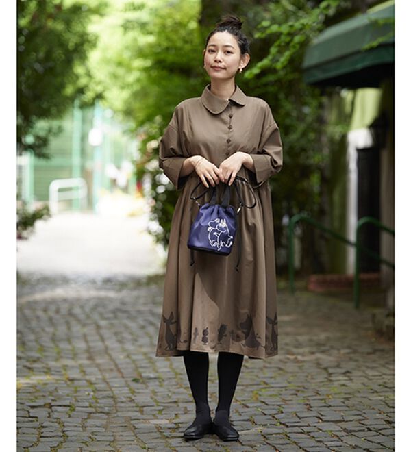 BELLUNA（ベルーナ）の「【ムーミン】巾着型バッグ（ショルダーバッグ）」｜詳細画像