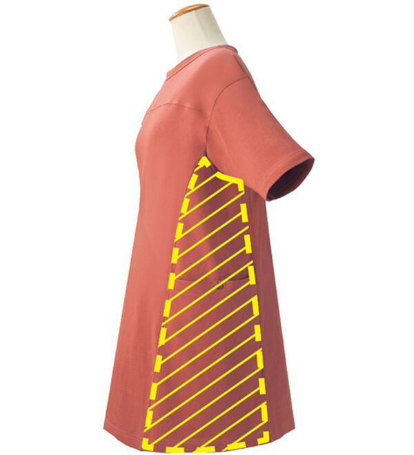 LAVIENNE（ラヴィエンヌ）の「【３色組】魔法の細見せ！ゆったりチュニック（チュニック）」｜詳細画像