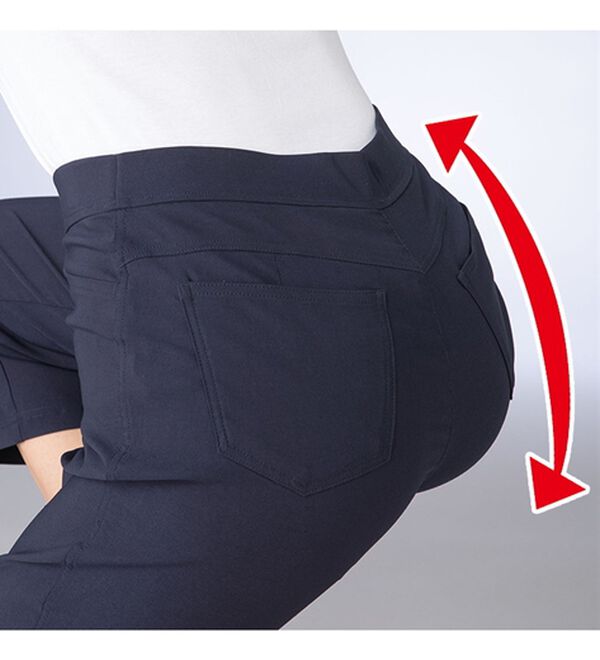 ルフラン（ルフラン）の「【４本組】さらっとクロップドパンツ＜ポッピン＞（クロップドパンツ）」｜詳細画像