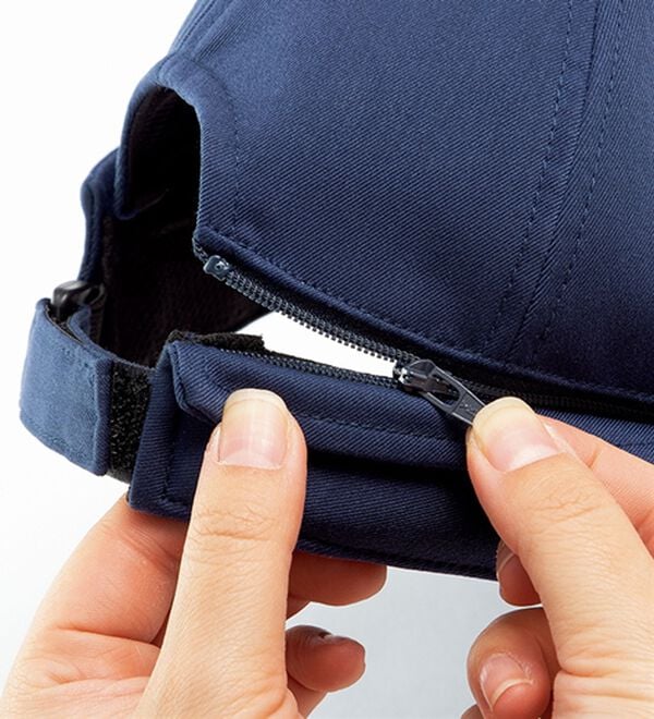 「＜コスビー＞サンバイザーにもなるキャップ（メンズ帽子）」｜詳細画像