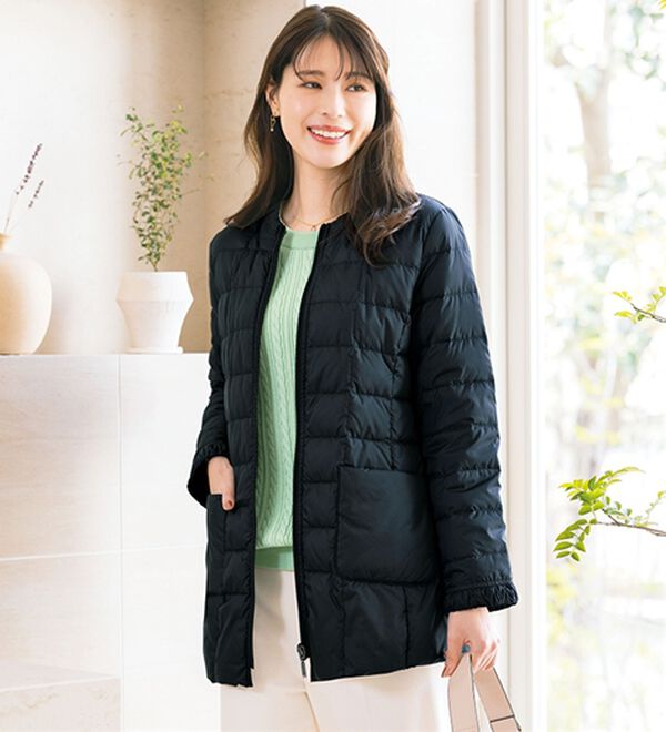 スタンド衿ダウンブルゾン - ベルーナ【公式】