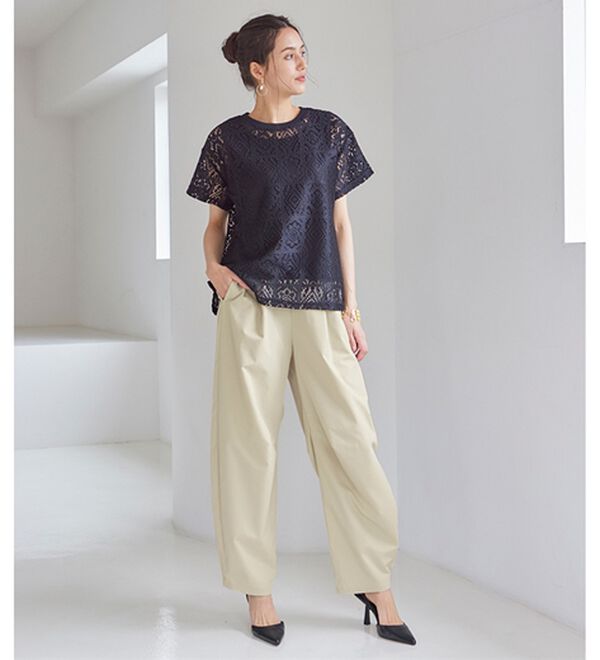 RANAN（ラナン）の「ひんやり！カーブパンツ（フルレングスパンツ）」｜詳細画像