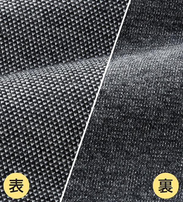 「＜カルビア＞肌側綿１００％鹿の子リラックスパンツ（メンズスラックス）」｜詳細画像