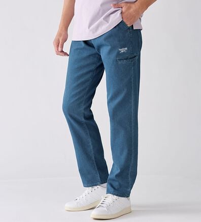 「＜リーボック＞クーラーテックイージーパンツ（メンズデニムパンツ）」