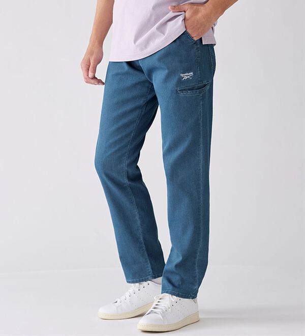 「＜リーボック＞クーラーテックイージーパンツ（メンズデニムパンツ）」｜詳細画像