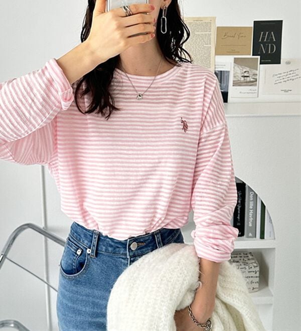 GeeRA（ジーラ）の「【Ｕ．Ｓ．ＰＯＬＯ　ＡＳＳＮ．】スラブシアーロンＴ（Tシャツ）」｜詳細画像