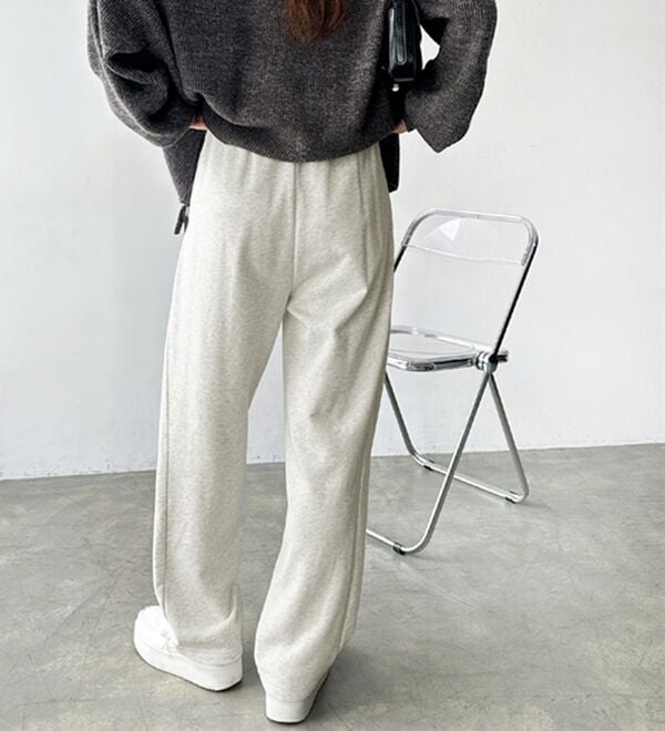 GeeRA（ジーラ）の「サイドタックイージースウェットパンツ（フルレングスパンツ）」｜詳細画像