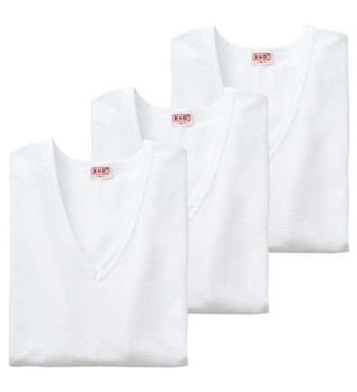 「【３枚組】＜ＢＶＤ＞綿１００％接触冷感インナー（メンズ肌着・インナーウェア）」