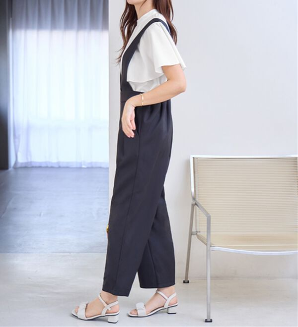 alotta（アロッタ）の「ピンタックフレアー袖ブラウス（ブラウス）」｜詳細画像