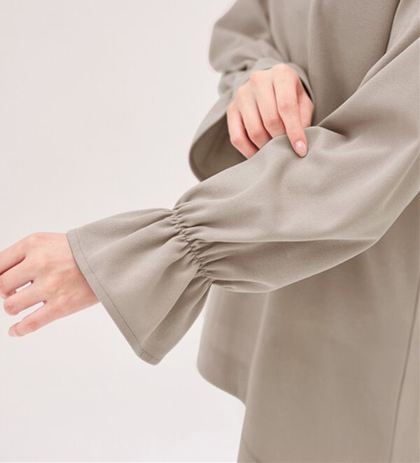 alotta（アロッタ）の「【4つの機能付】キャンディースリーブチュニックワンピース（チュニックワンピース）」｜詳細画像