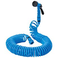 「グーンと伸びるスパイラルホース（ガーデニング・園芸用品）」